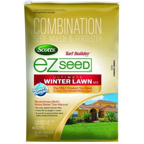 Lawn seed winter - After that, keep your winter lawn looking its best by feeding it with Scotts® Turf Builder® Lawn Fertilizer with 2% iron. Keep feeding it every 6-8 weeks for the rest of the period. Winter Grass Seed Home Depot. Check out these popular selection from Winter Grass Seed Home Depot: Pennington 10 lb. Annual Ryegrass Seed